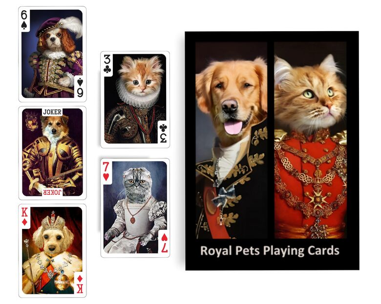 Royal Pets Playing cards